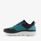 Heren hardloopschoenen blauw zwart