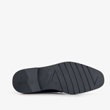 Leren heren veterschoenen blauw