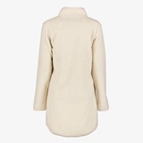 Lang dames fleece vest beige