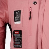 Dames softshell ski-jas roze