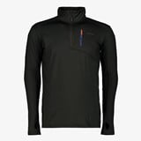 Kjelvik heren skipully met rits zwart