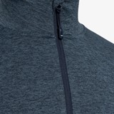 Heren skipully met rits blauw