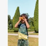 Jongens sweatshort met camouflage print