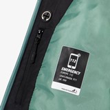 Kinder ski-jas zwart blauw