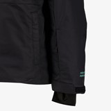 Kinder ski-jas zwart blauw