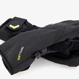 Dames softshell skihandschoenen zwart