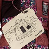 Kinder ski-jas met bloemetjes roze