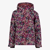 Mountain Peak kinder ski-jas met bloemetjes roze