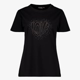 TwoDay dames T-shirt met strass steentjes