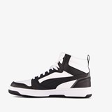 Rebound V6 Mid jongens sneakers zwart wit