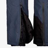 Heren skibroek met bretels blauw