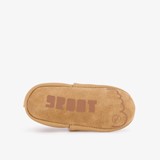 Leren babyschoenen met berensnuitje