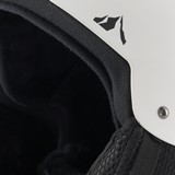 Dames heren skihelm wit