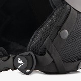 Heren dames skihelm zwart