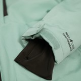 Heren softshell ski-jas lichtblauw