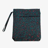 Regenponcho met luipaardprint