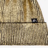 Dames muts goudkleurig