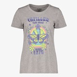 TwoDay dames T-shirt met vlinder grijs
