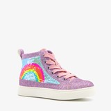 Blue Box meisjes sneakers met regenboog