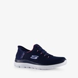 Skechers Slip-ins: Summits dames sneakers blauw