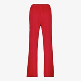 Wide leg broek met bies en sterren rood