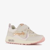 Blue Box meisjes sneakers pastel met zebraprint