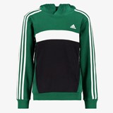 Adidas J 3S Tib kinder hoodie groen zwart