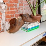 Heren veterboots bruin/cognac