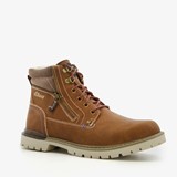 Heren veterboots bruin/cognac