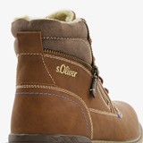 Heren veterboots bruin/cognac