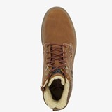 Heren veterboots bruin/cognac