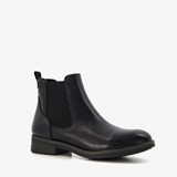 Dames lage Chelsea boots zwart