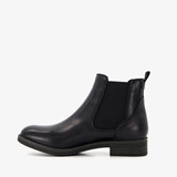 Dames lage Chelsea boots zwart