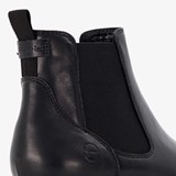 Dames lage Chelsea boots zwart