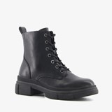 Dames veterboots zwart