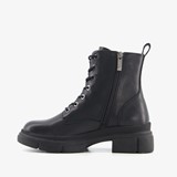 Dames veterboots zwart