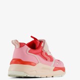Meisjes dad sneakers roze/rood