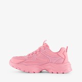 Meisjes dad sneakers roze