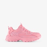 Meisjes dad sneakers roze