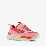 Meisjes dad sneakers roze/rood