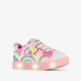 Skechers meisjes sneakers roze met lichtjes
