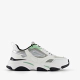 Dames dad sneakers wit grijs