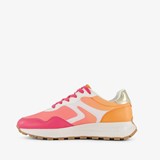 Dames sneakers beige roze