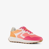 Dames sneakers beige roze