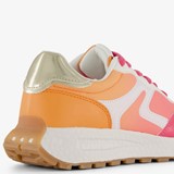 Dames sneakers beige roze