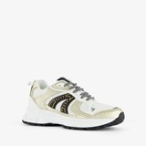 Blue Box dames sneakers wit/goud