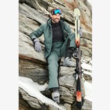 Heren skibroek met bretels waterbestendig