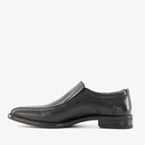 Leren heren instappers zwart