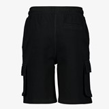 Jongens cargo sweatshort zwart