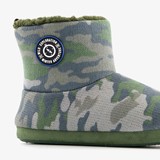 Thuis kinder sloffen legerprint